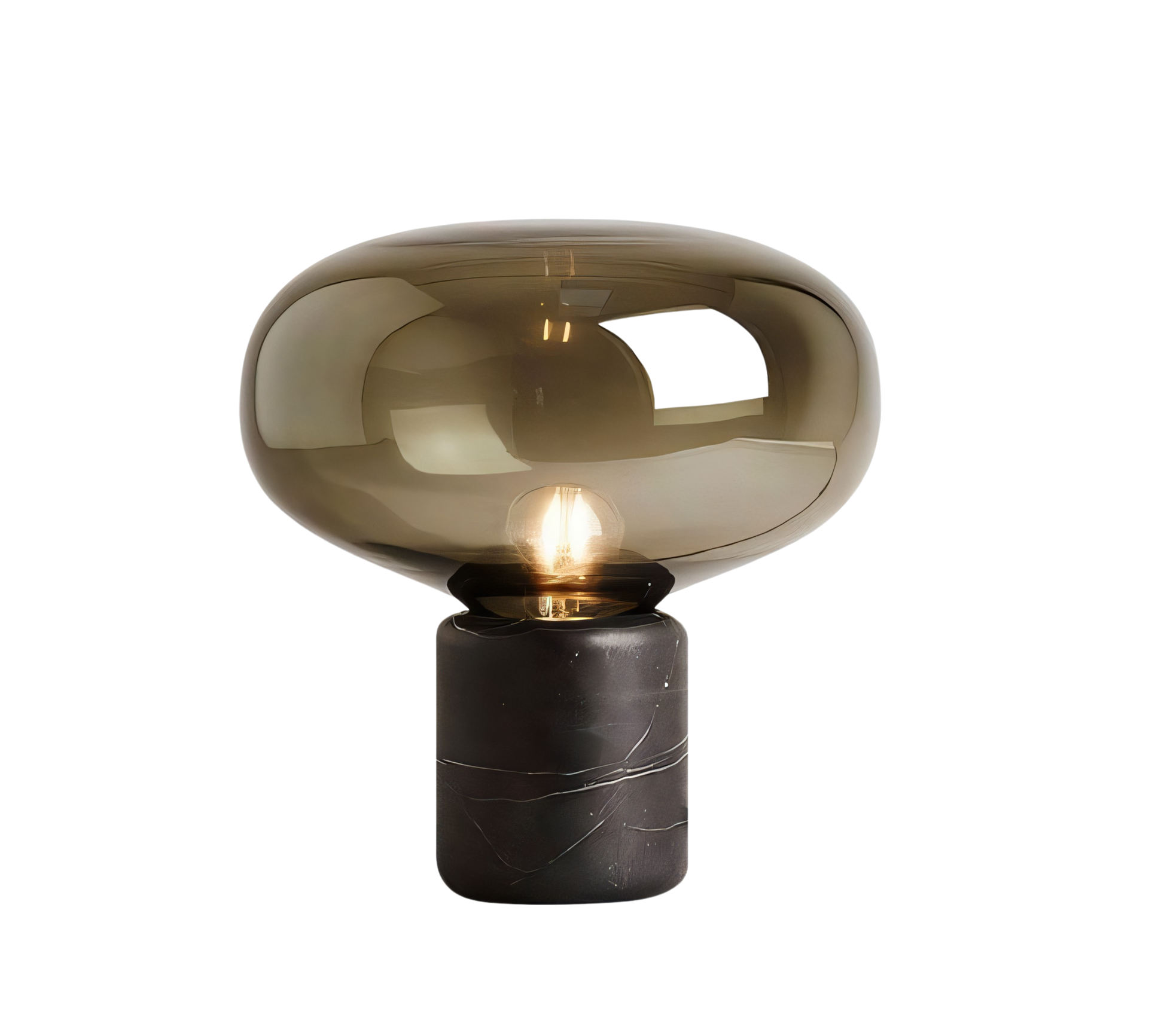 Marquina Marble Table Lamp