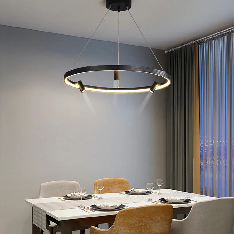 Aurora Glass Ball Chandelier