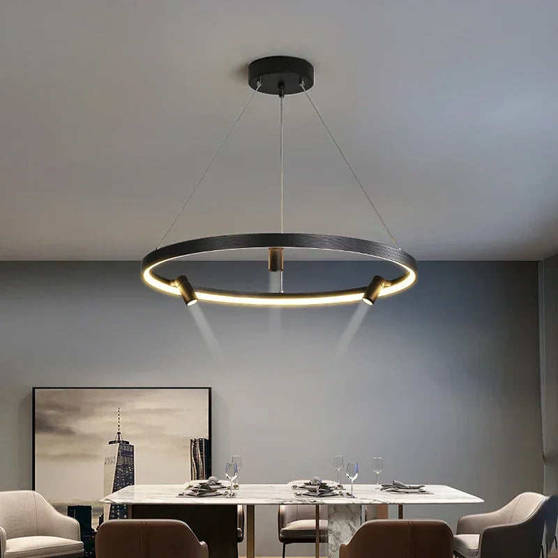 Aurora Glass Ball Chandelier