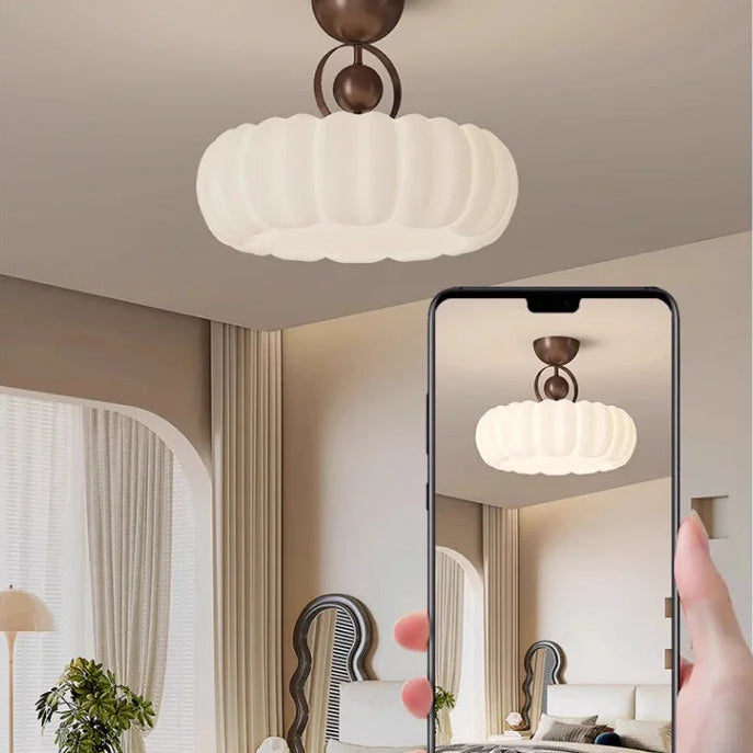 Cream Ceiling Light