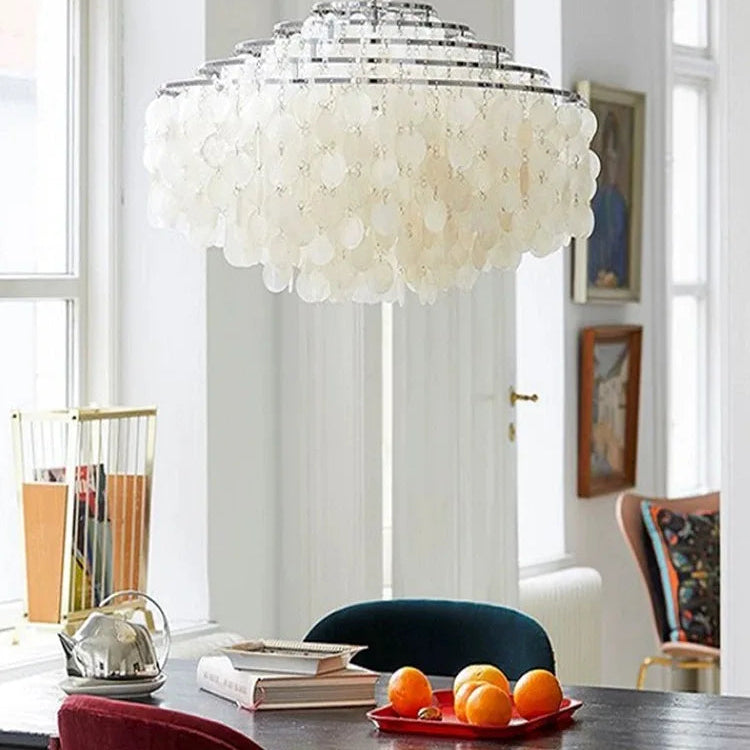 Crystal Cascade Pendant Light