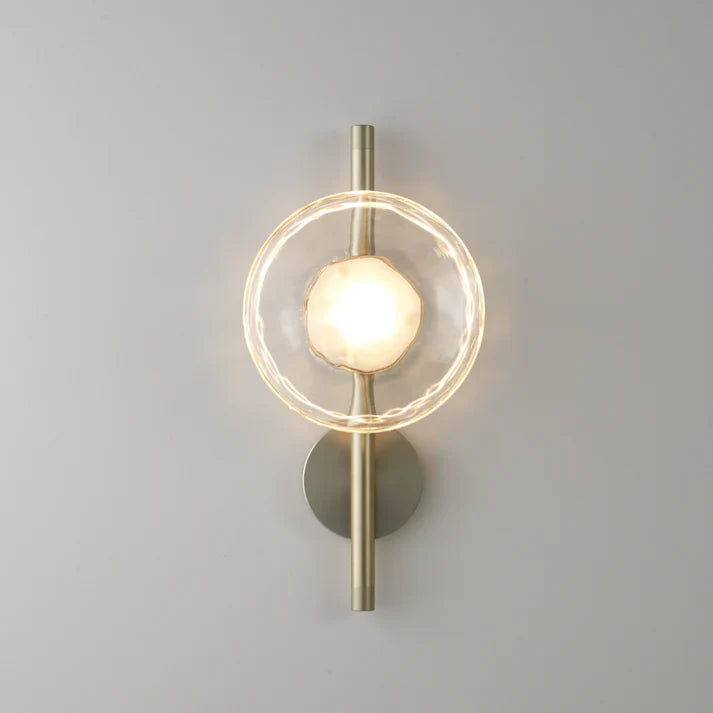 Orbita Glass Wall Sconce