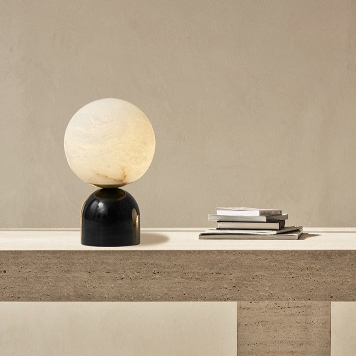 Etruscan Marble Table Lamp