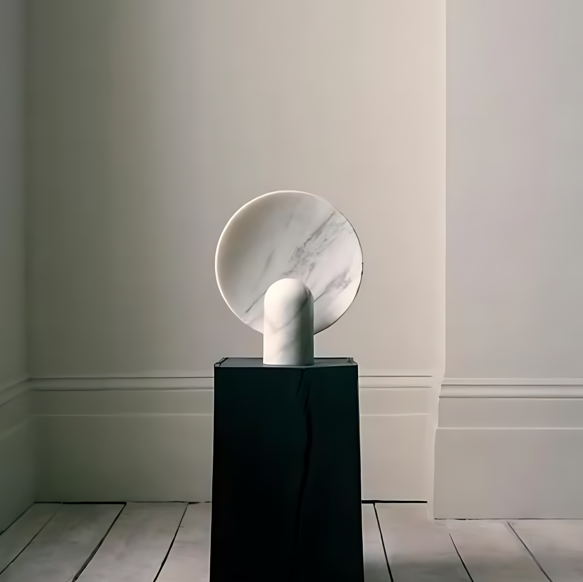 Celeste Table Lamp - White Marble