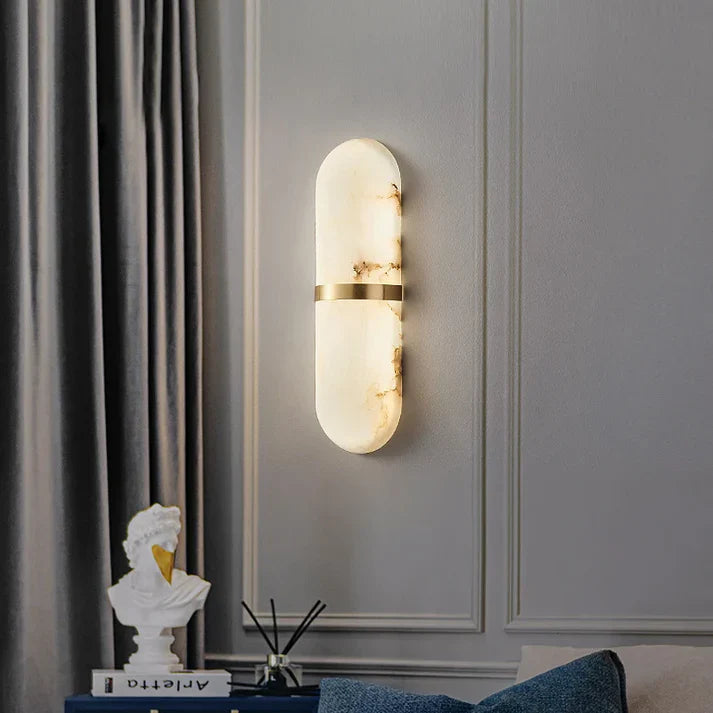 Marble Capsule Wall Lamp