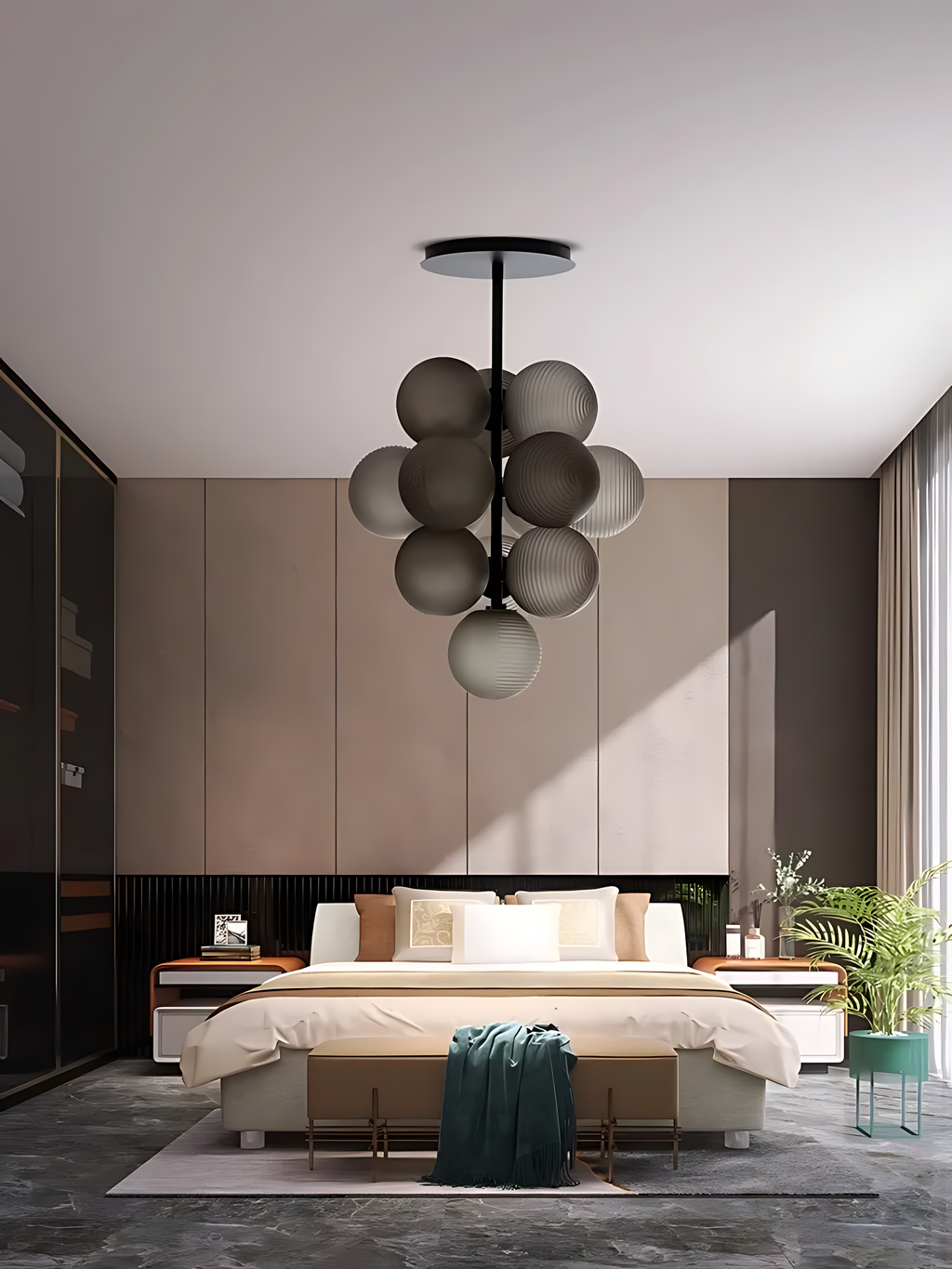 Vitis Orbit Chandelier