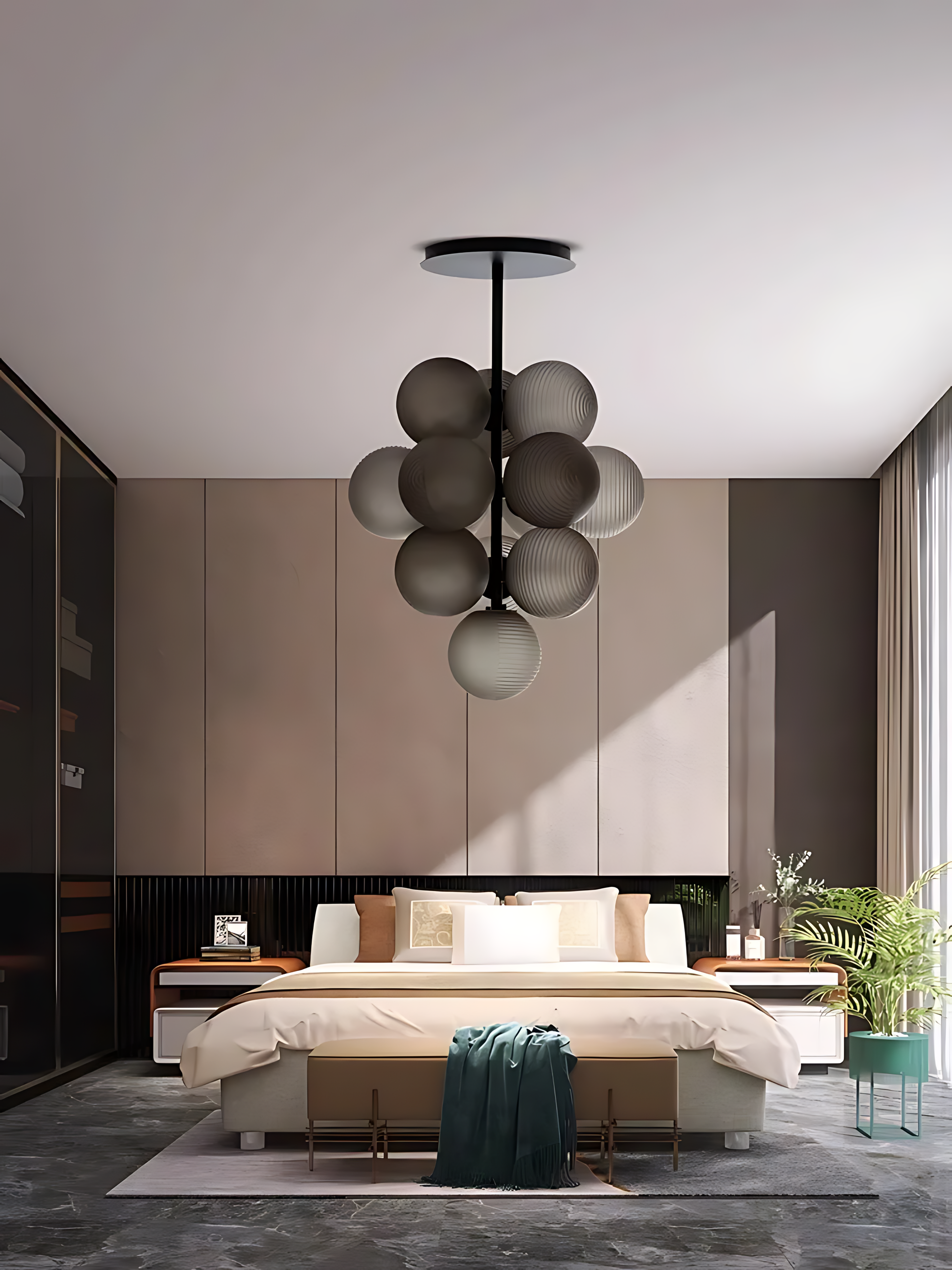 Vitis Orbit Chandelier
