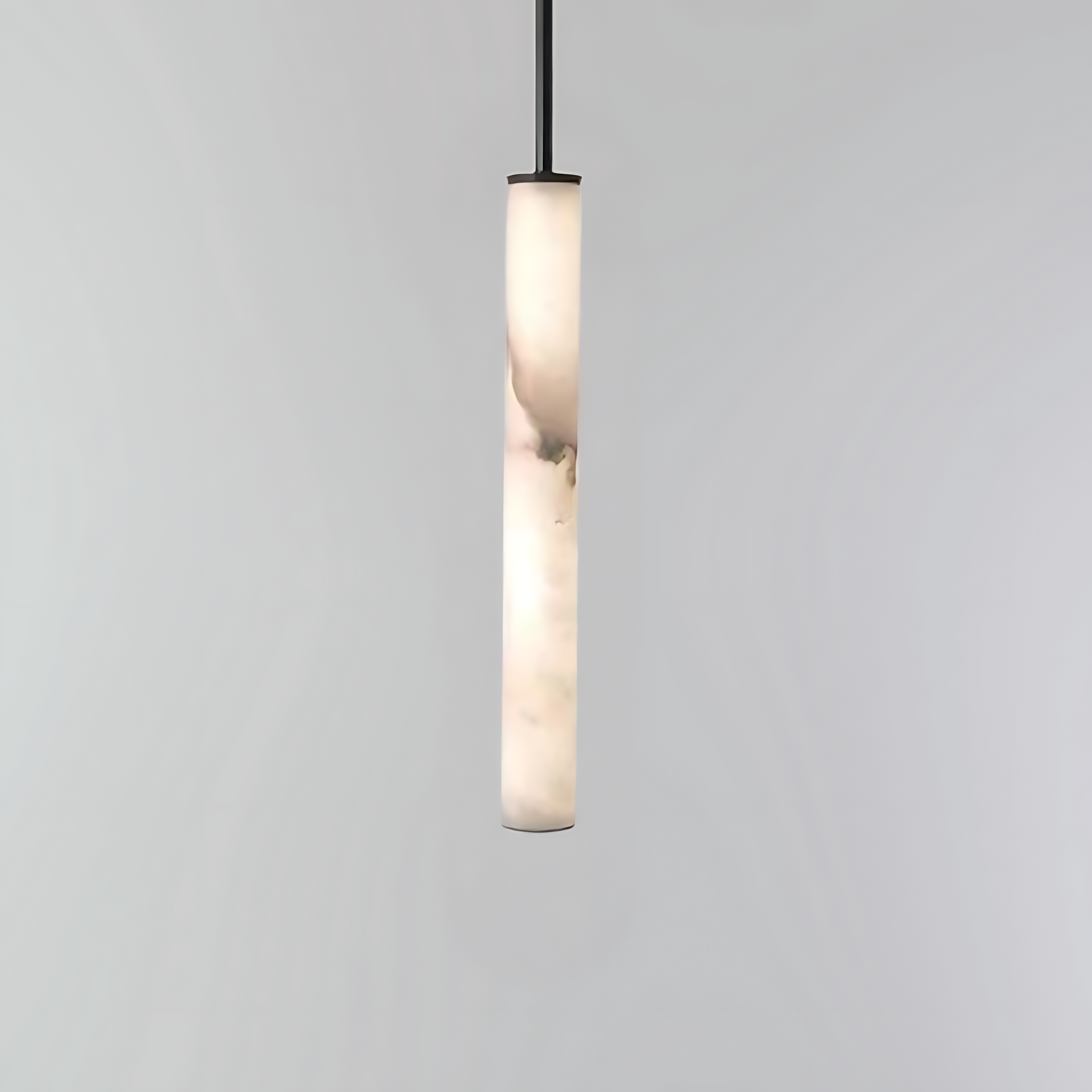 Cylindra LED Pendant Lamp - Marble Natural Stone