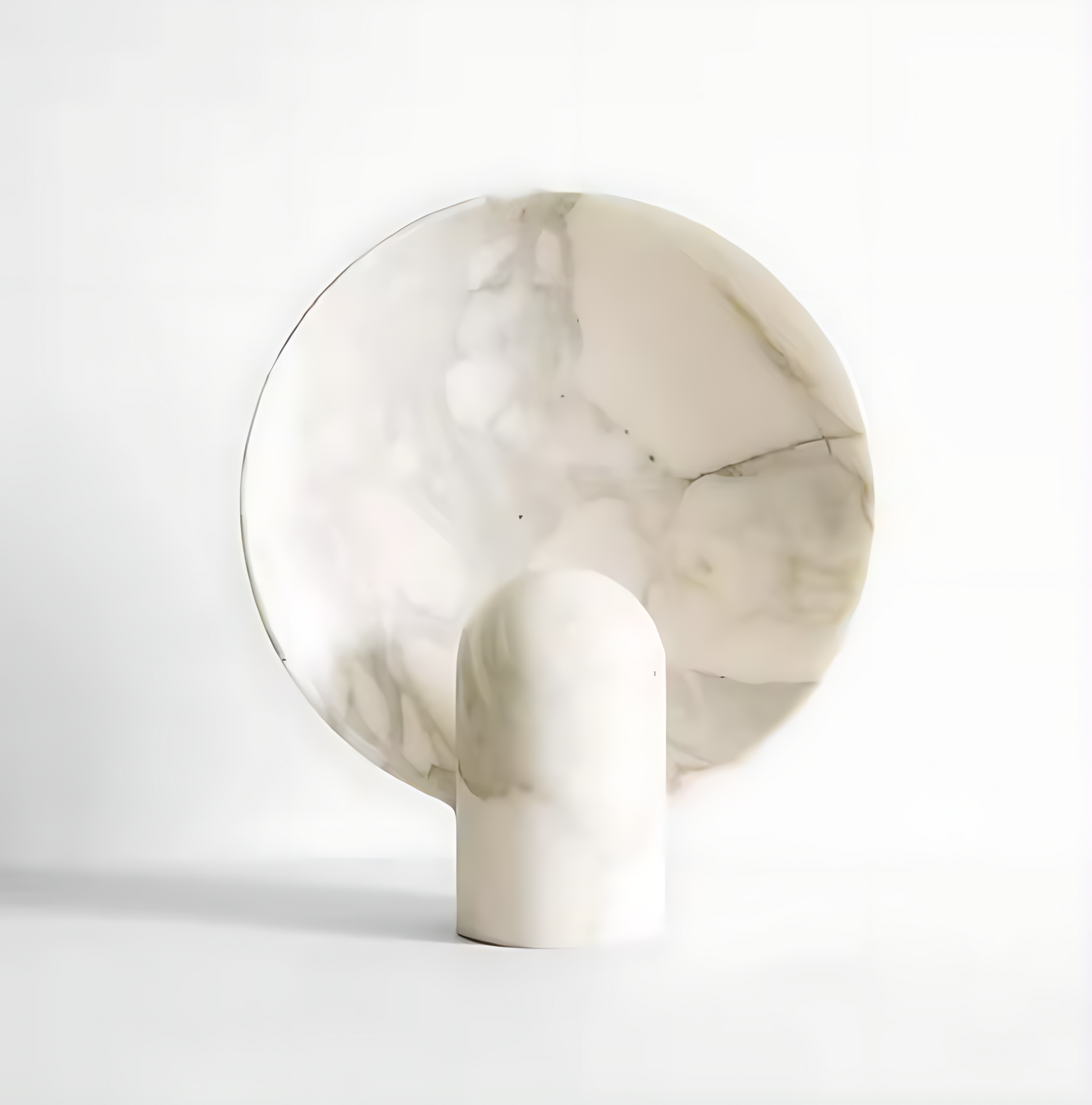 Celeste Table Lamp - White Marble