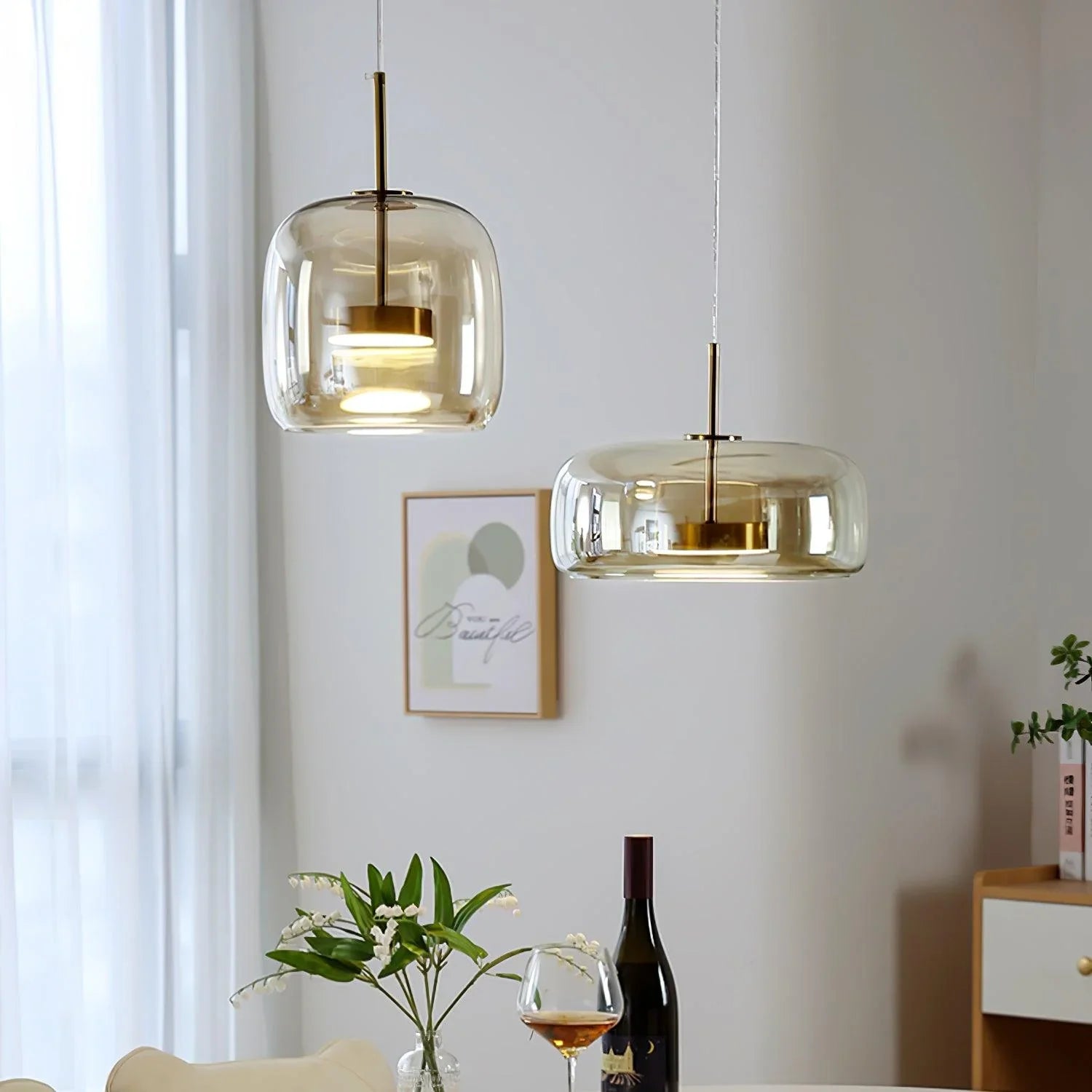 Vetro Pendant Lights