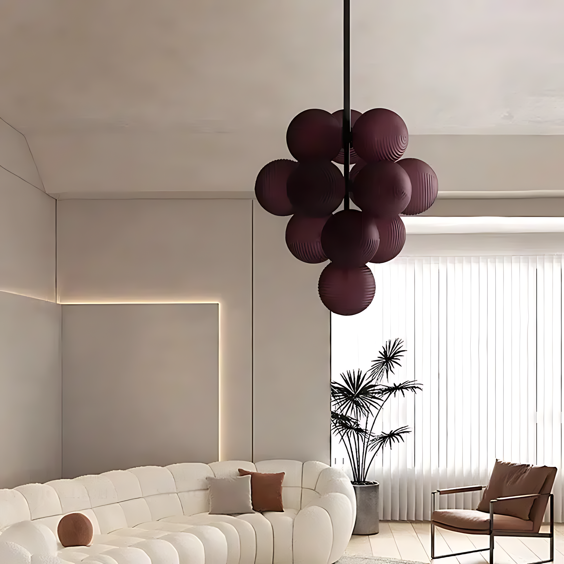 Vitis Orbit Chandelier
