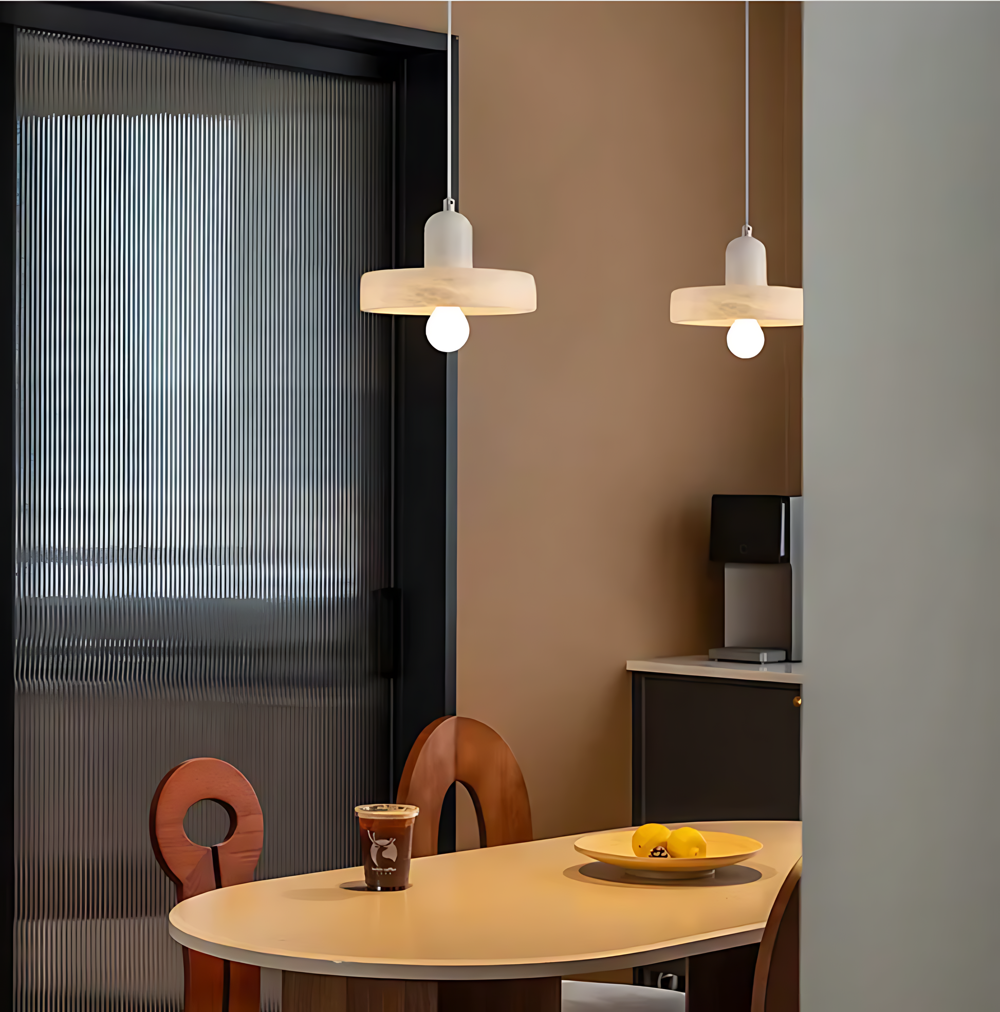 Alvara Pendant Light - Marble Natural Stone