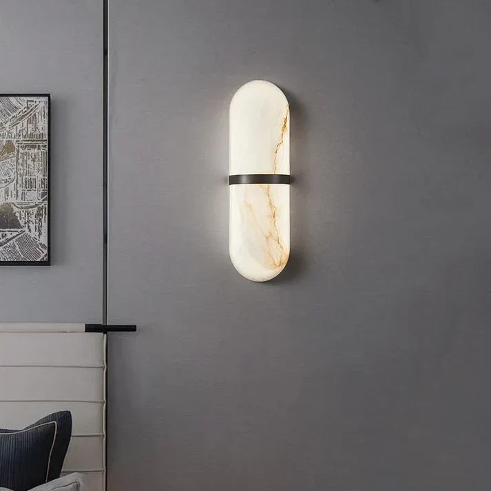 Marble Capsule Wall Lamp