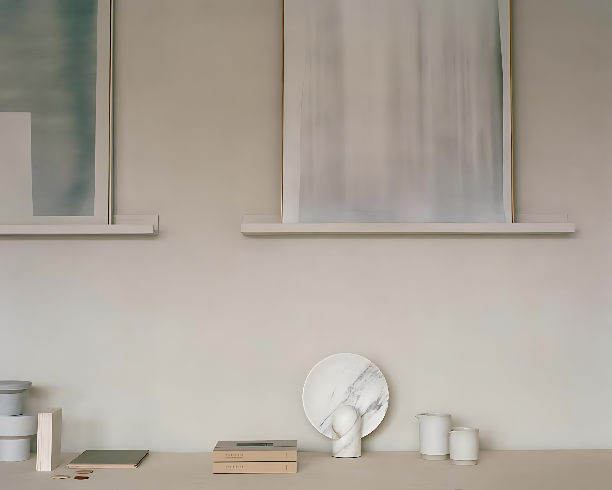 Celeste Table Lamp - White Marble