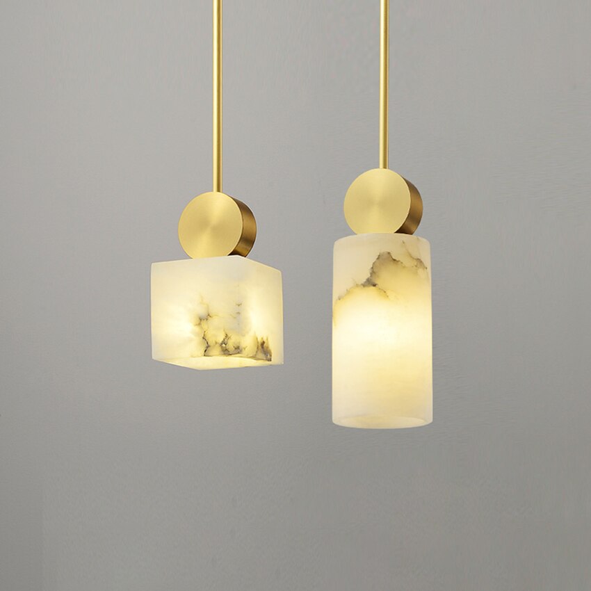 Etruscan Marble Pendant Lamp