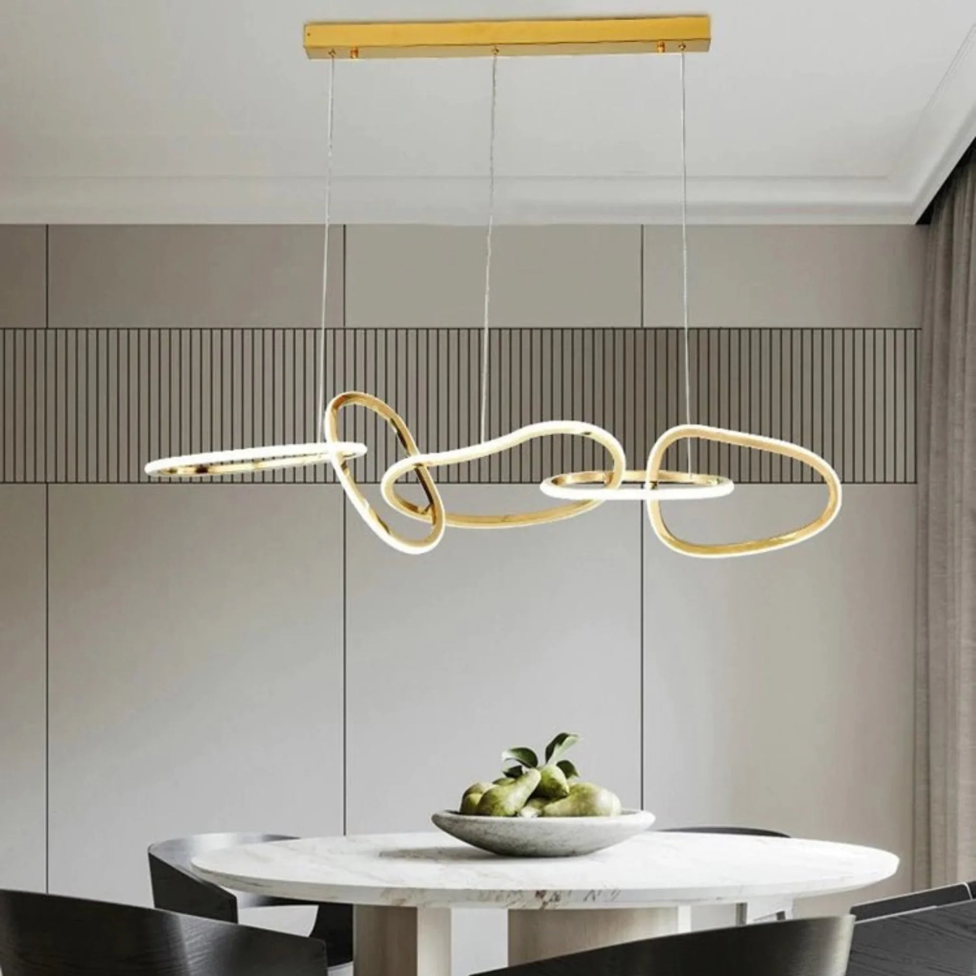 Creative Design Gold Crystal Chandelier for Dining Room