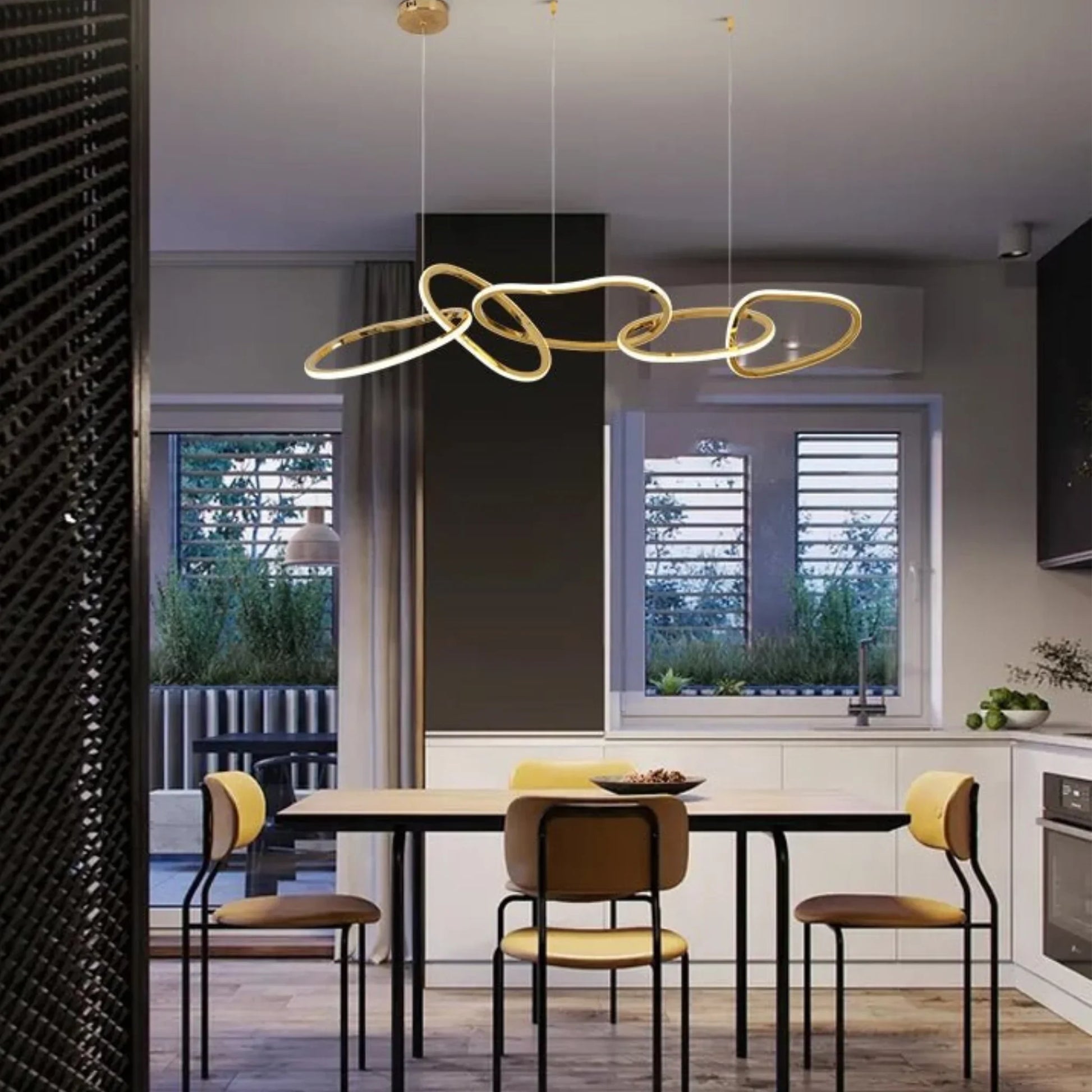 Creative Design Gold Crystal Chandelier for Dining Room