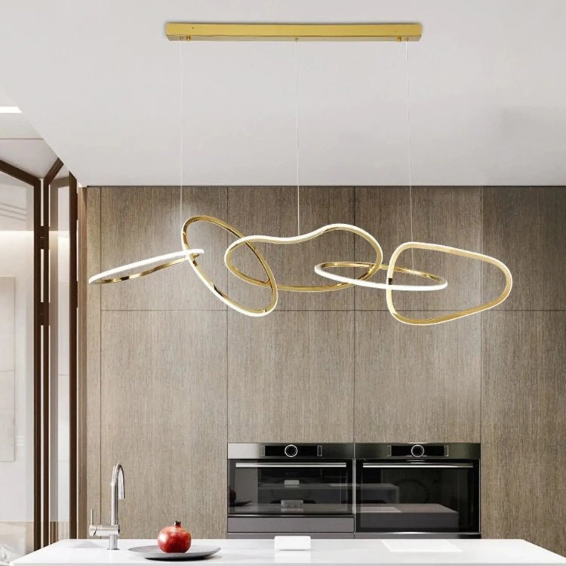 Creative Design Gold Crystal Chandelier for Dining Room