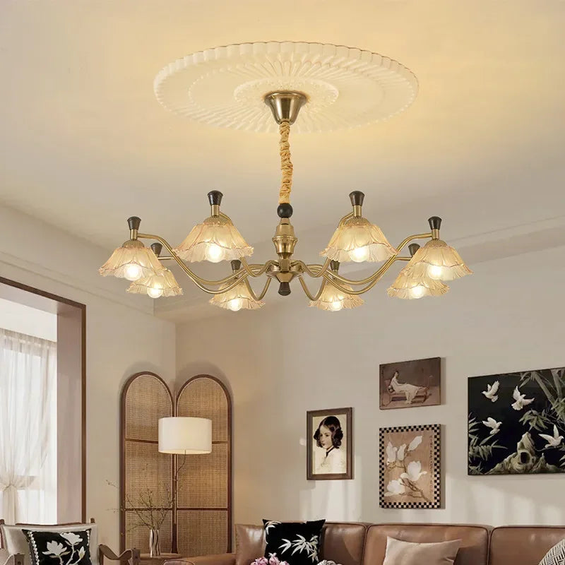 Nordic Grace Fabric Chandelier