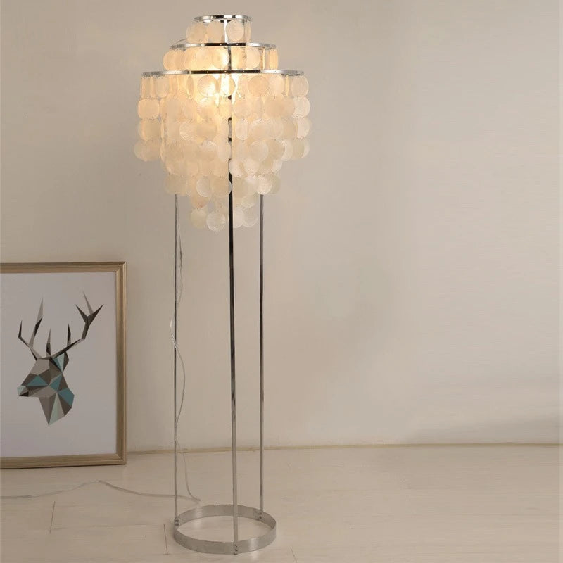 Fritillary Shell Floor Lamp