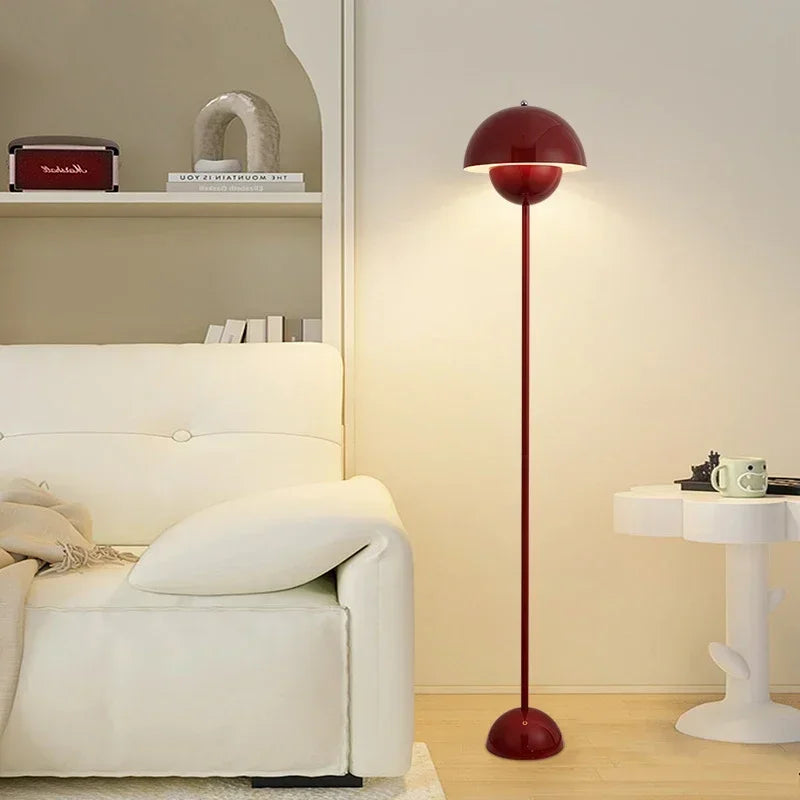 Cream Bud Floor Lamp