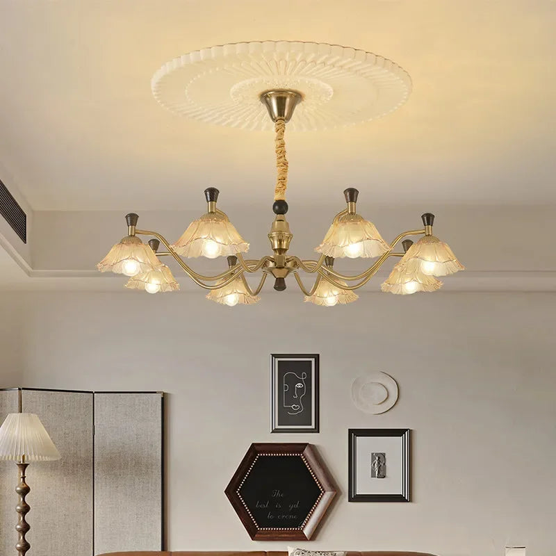 Nordic Grace Fabric Chandelier