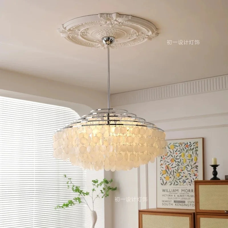 Crystal Cascade Pendant Light