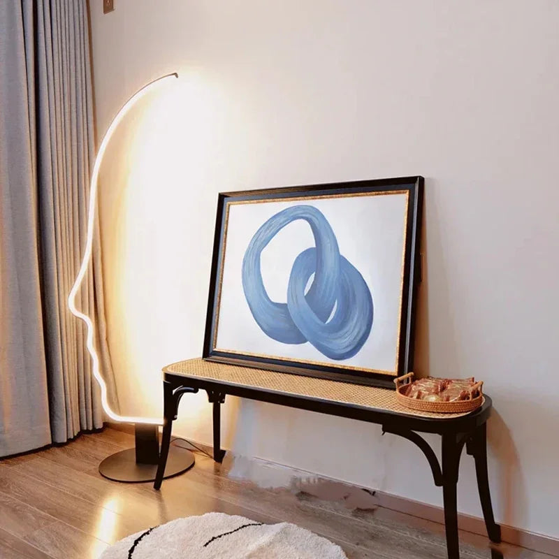 Halo Frame Floor Lamp