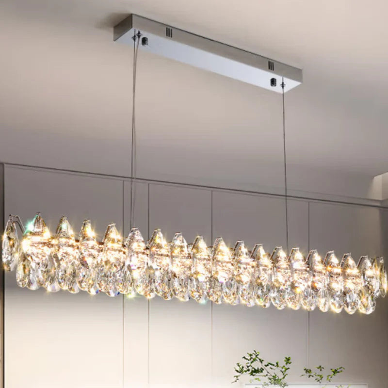Ginkgo Tree Branch Chandelier