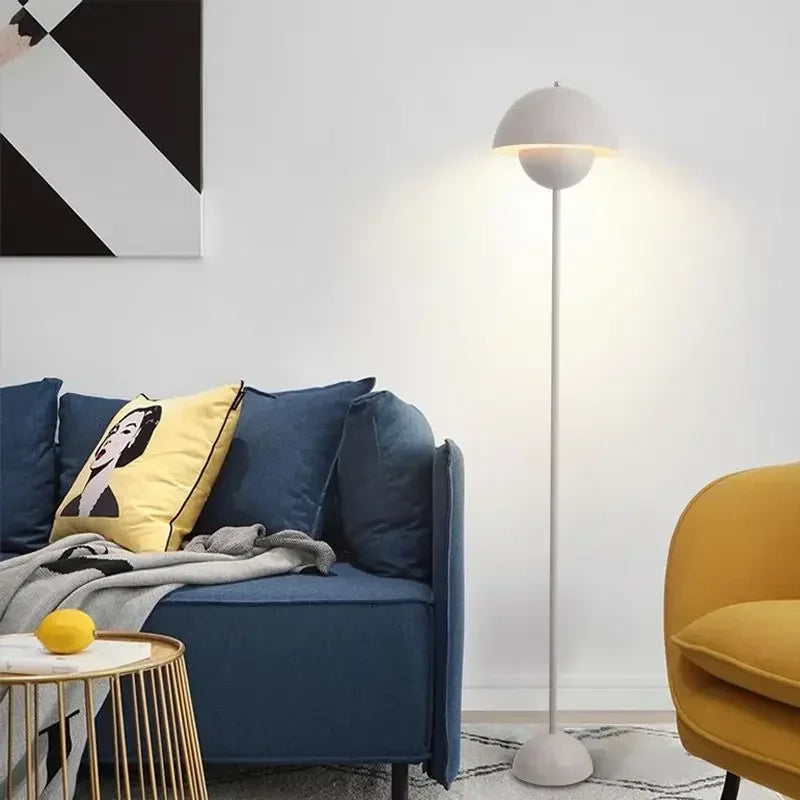 Cream Bud Floor Lamp