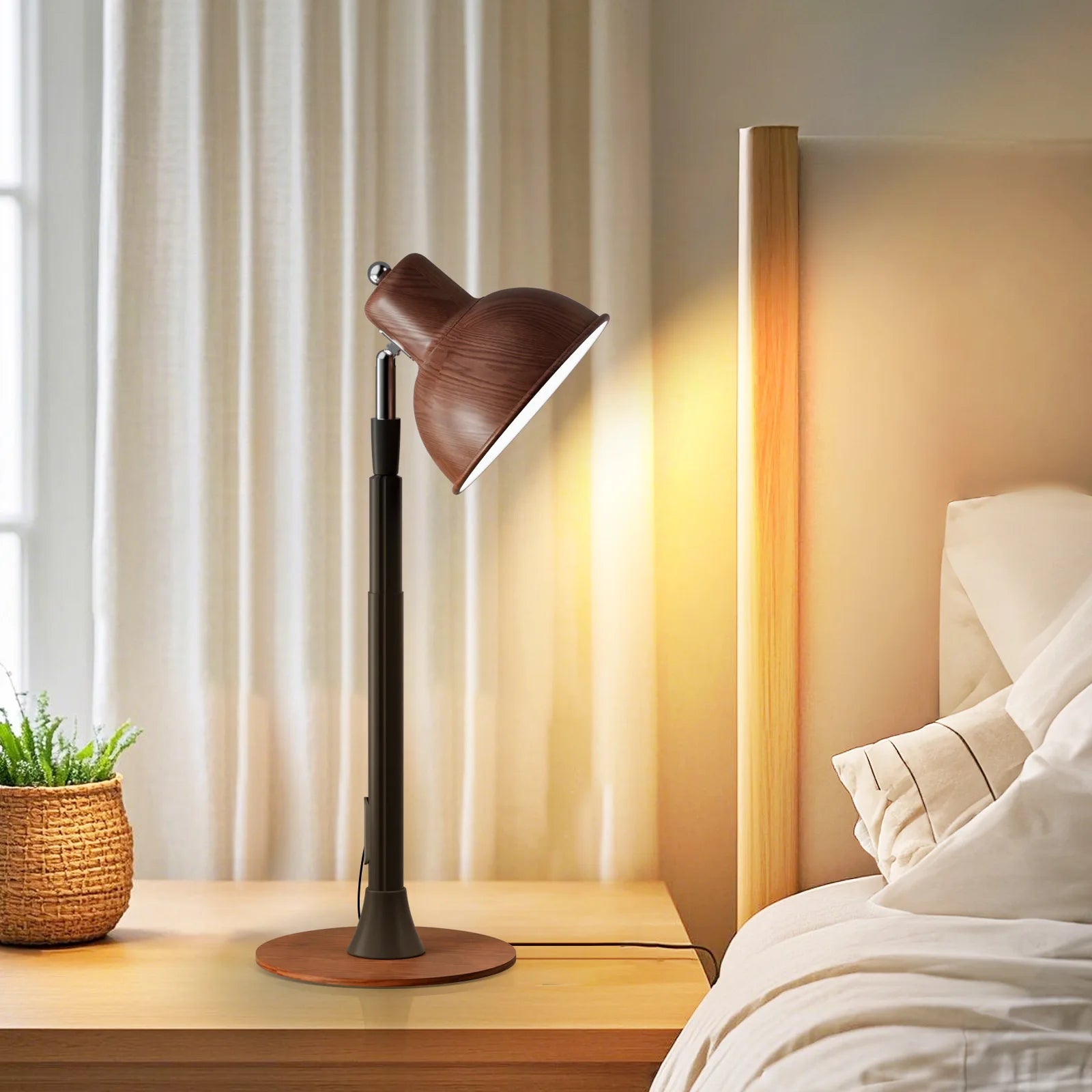Modern Retract Lamp