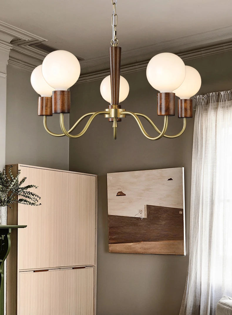 Kyoto Brass Chandelier