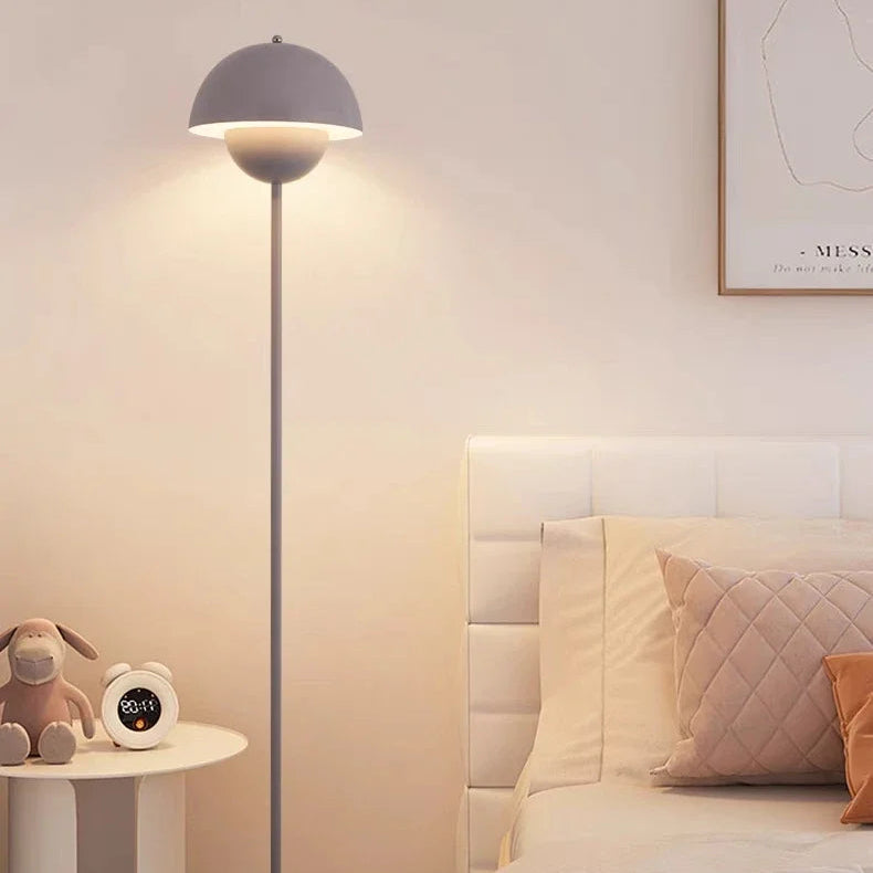 Cream Bud Floor Lamp