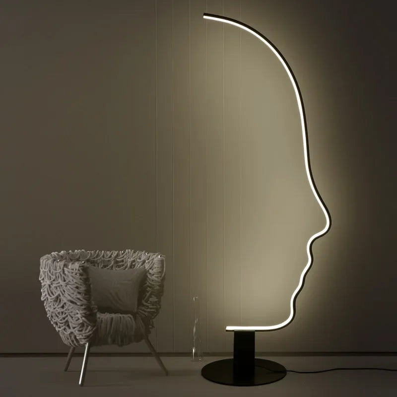Halo Frame Floor Lamp
