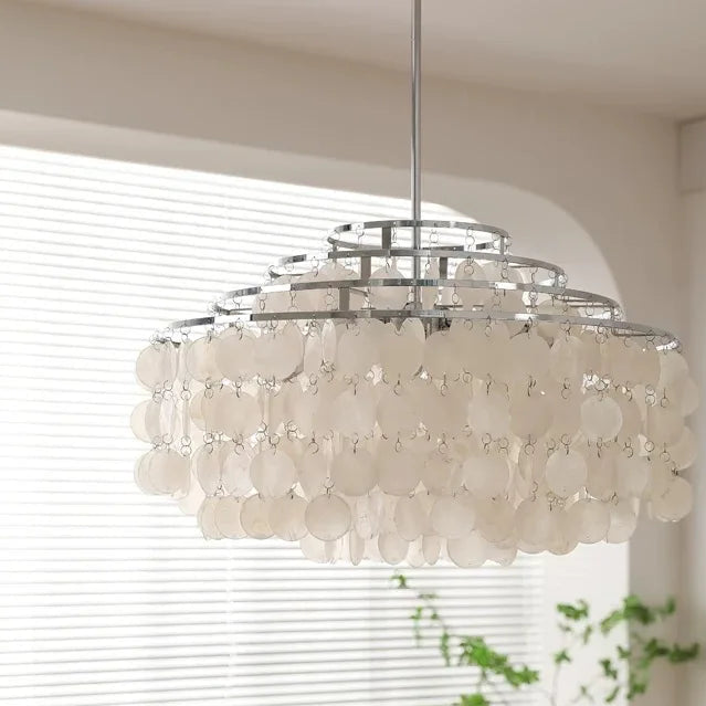 Crystal Cascade Pendant Light