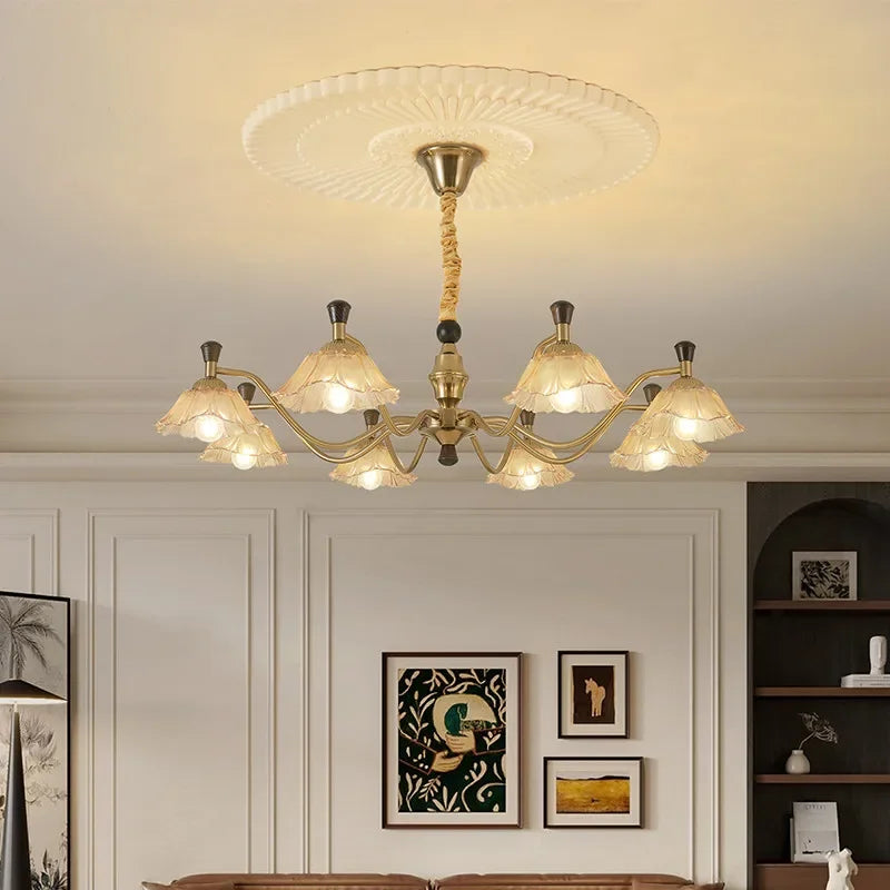 Nordic Grace Fabric Chandelier