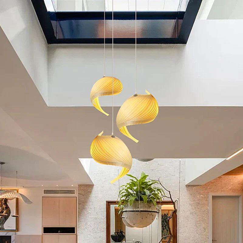 Nautilus Shell Pendant Light