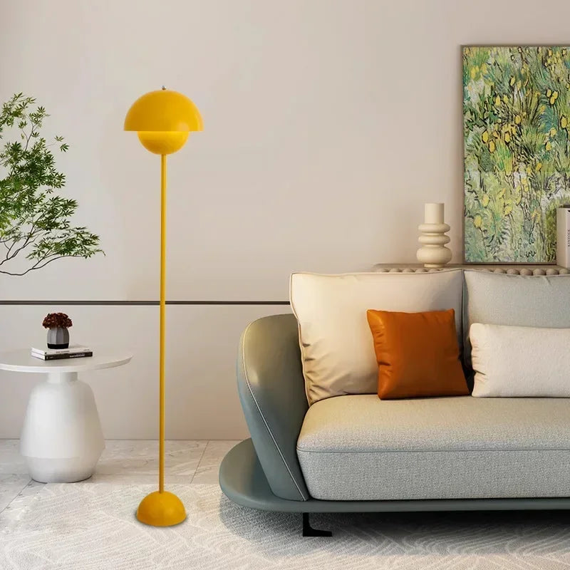 Cream Bud Floor Lamp