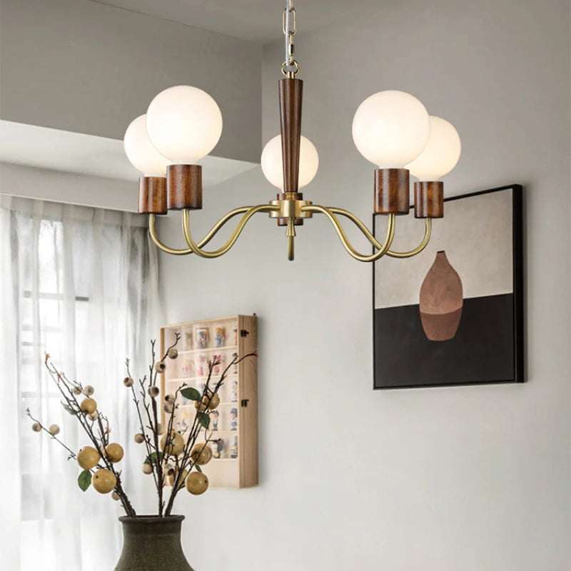 Kyoto Brass Chandelier