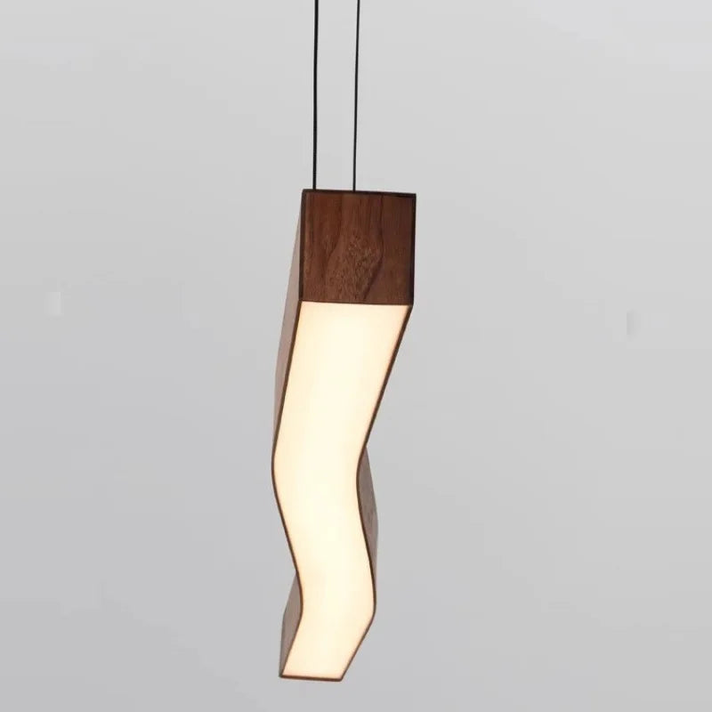 Linea Wood Pendant