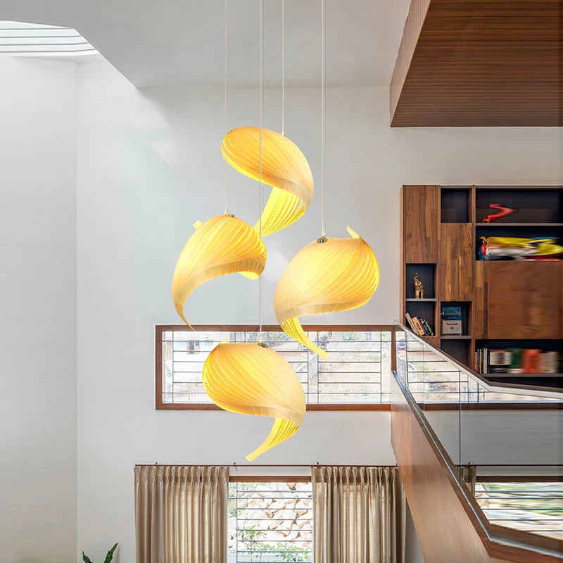 Nautilus Shell Pendant Light