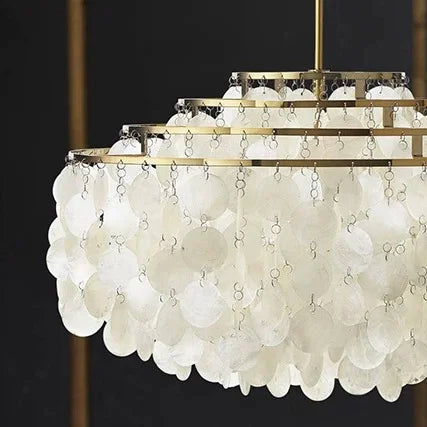 Crystal Cascade Pendant Light