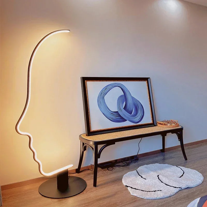 Halo Frame Floor Lamp